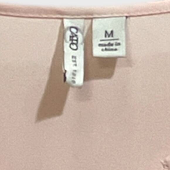 Cato Blush Blouse 3/4 Bell Sleeves Size M - Picture 8 of 11